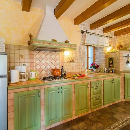 Rustic Benina Rossa 1 With Huge Garden Žminj